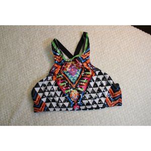 Racer Back Bathing suit top / Size Large